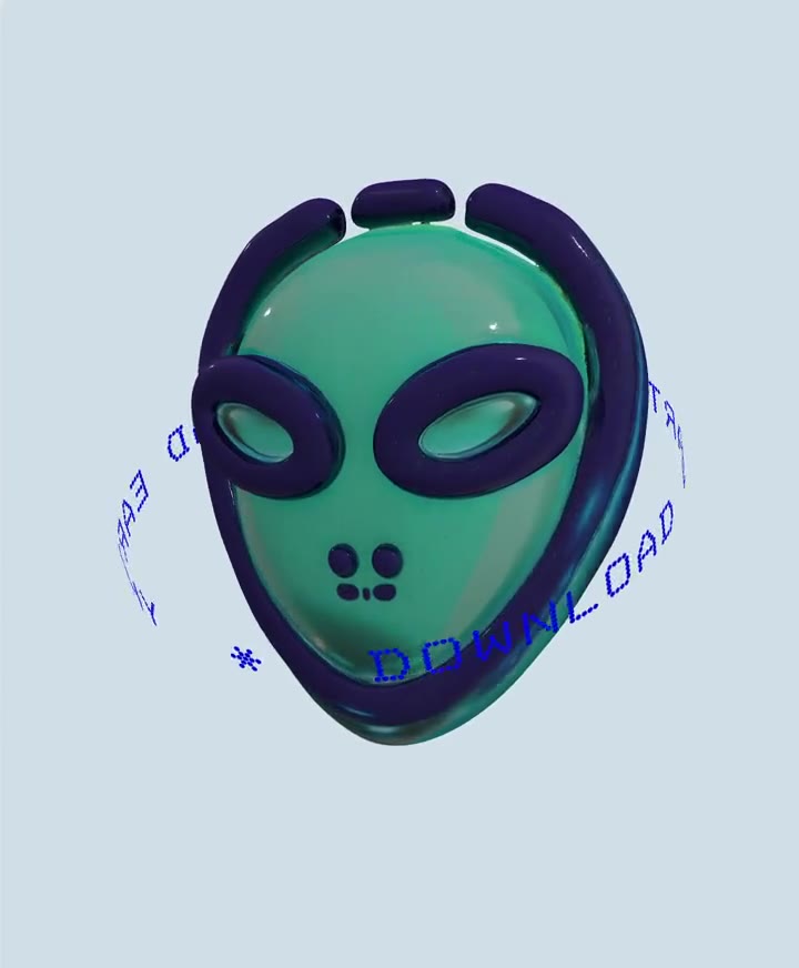 The Earthy alien mascot